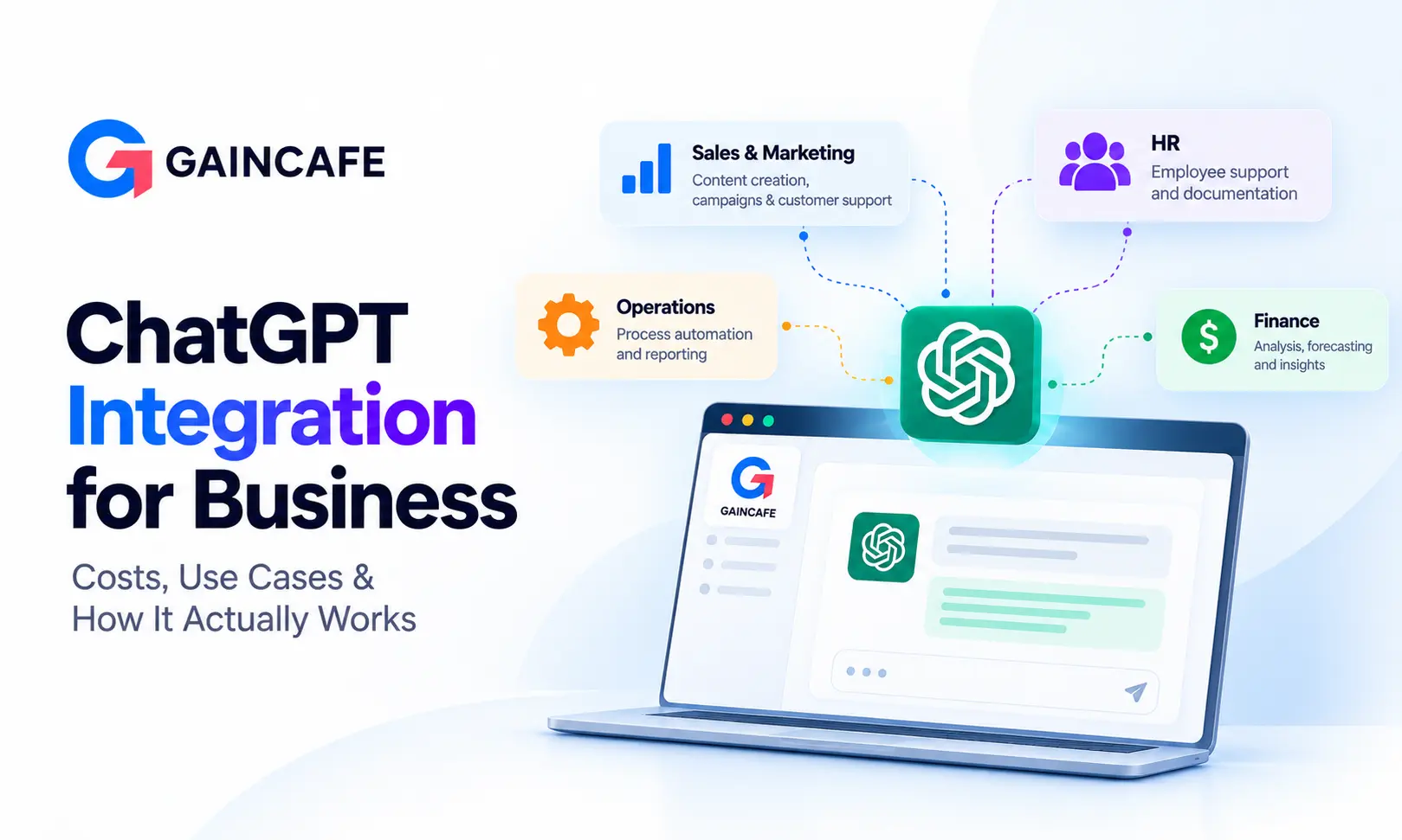 ChatGPT Integration for Business in 2026: Cost, Use Cases & How It Works | Gaincafe