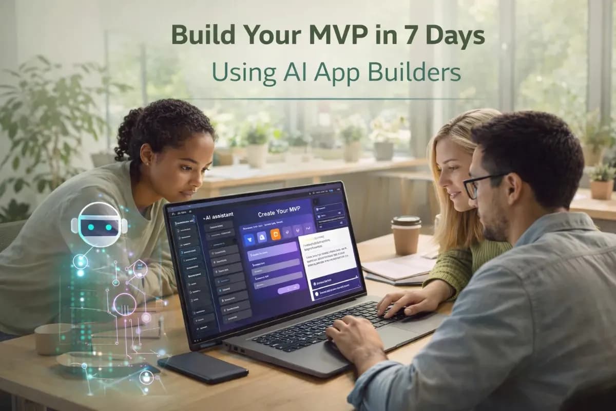 Build Your MVP in 7 Days Using AI App Builders