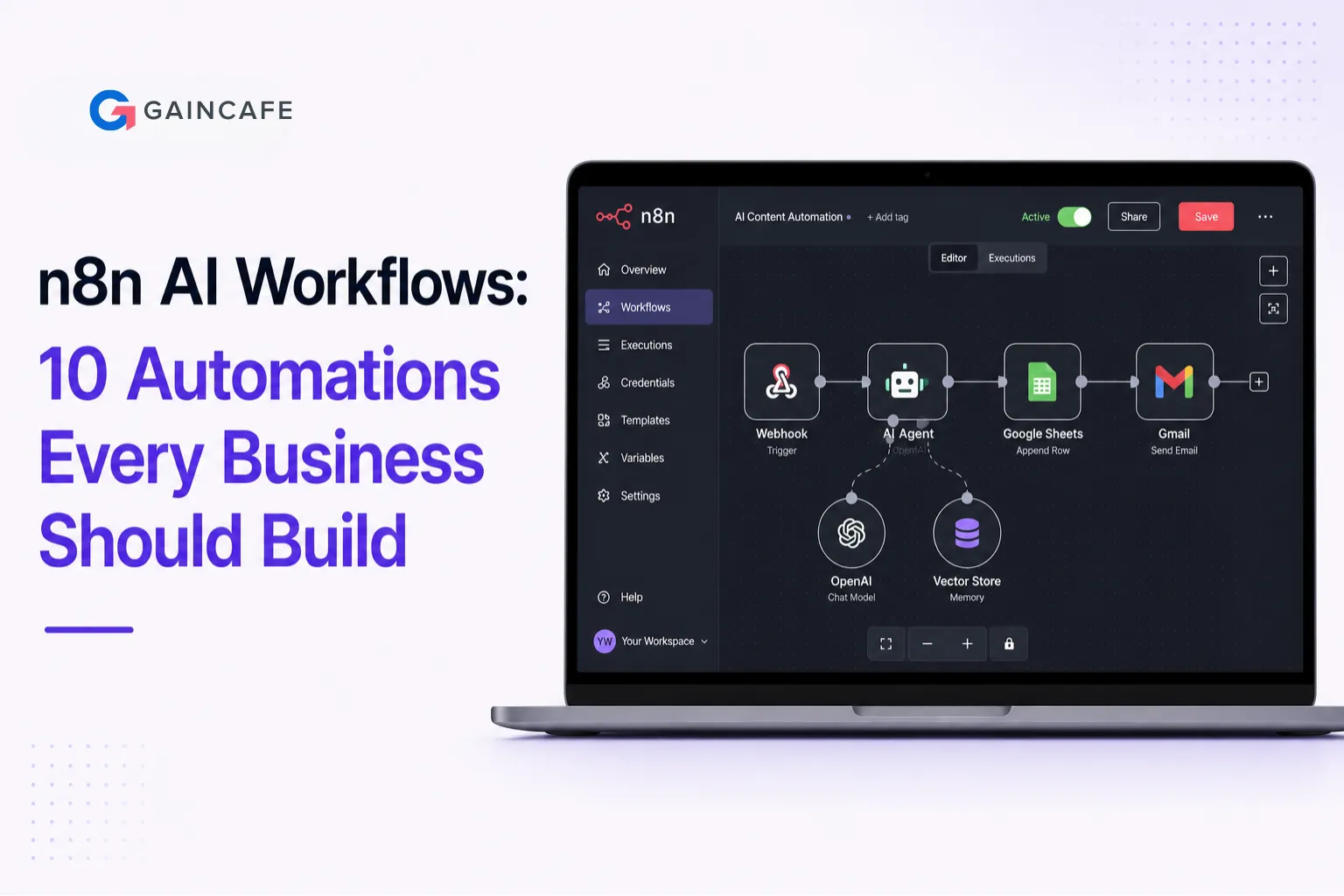 n8n AI Workflows: 10 Business Automations You Need Today