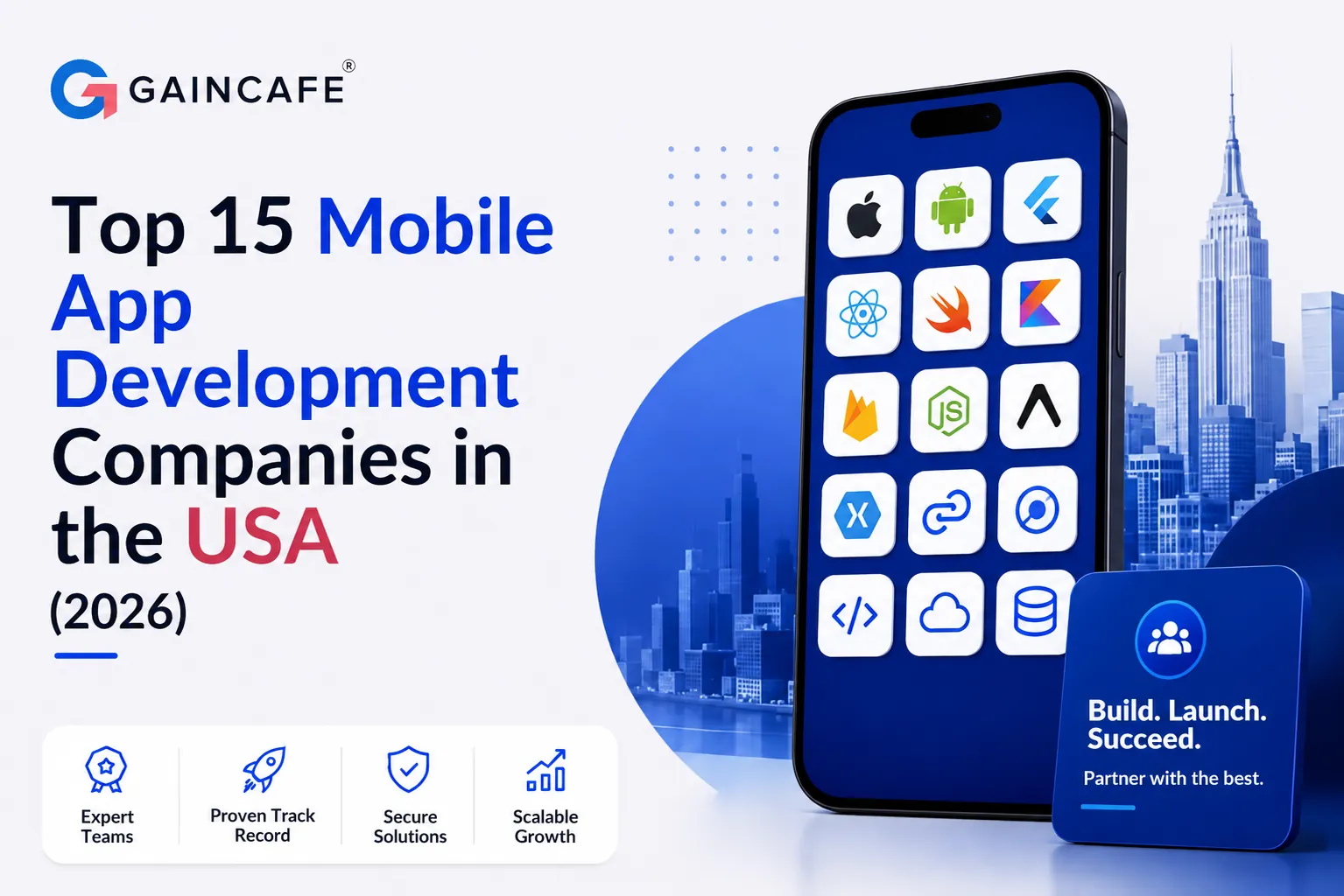 Top 15 Mobile App Development Companies in the USA