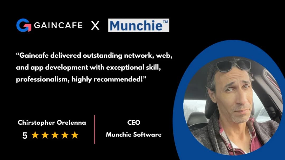 Chirstopher Orelenna testimonial