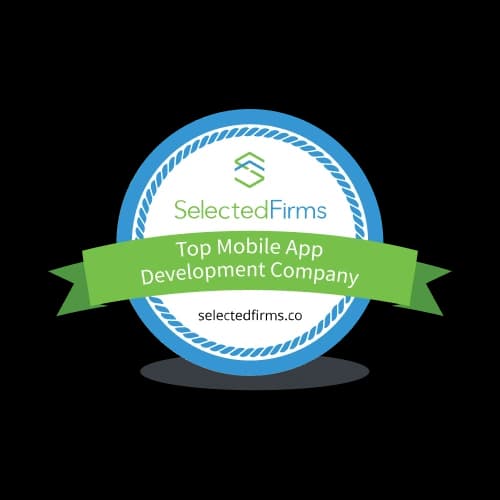 SelectedFirms Mobile App Development Badge
