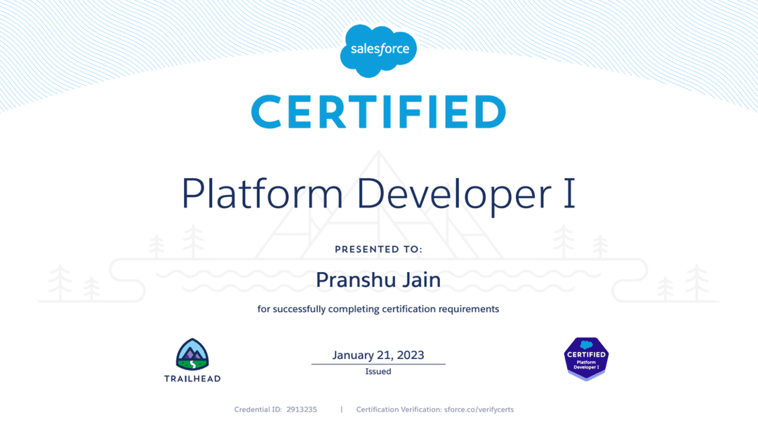 Salesforce Certification 3