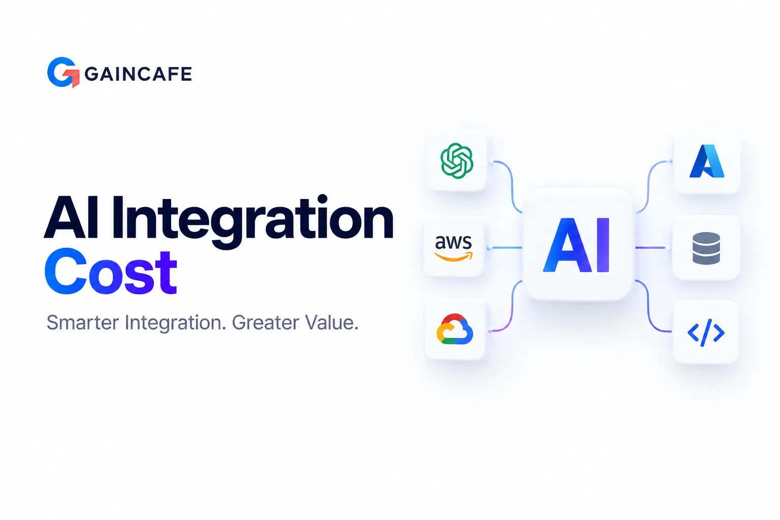 AI Integration Cost in 2026: Complete Breakdown | Gaincafe