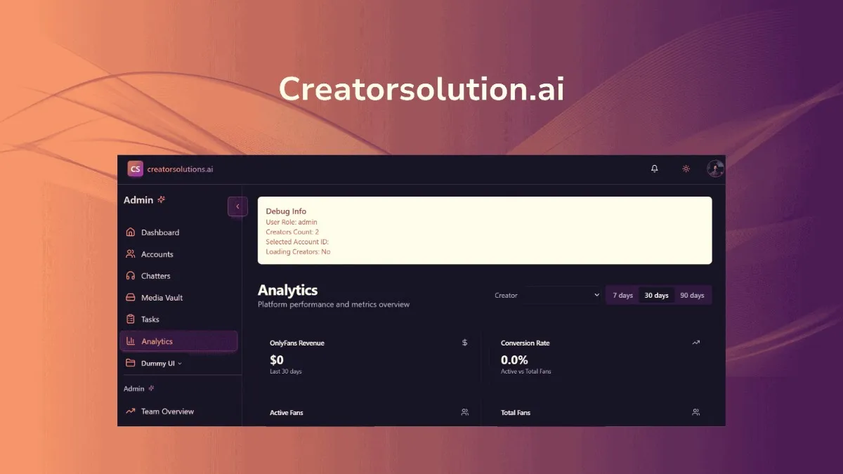 Creatorsolutions AI