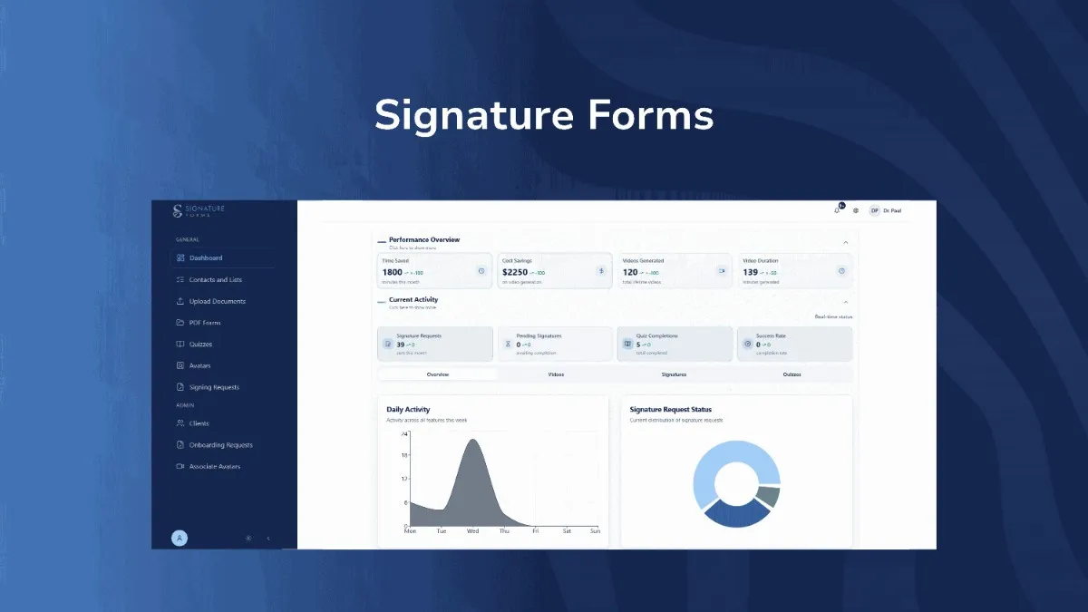 Signature Forms
