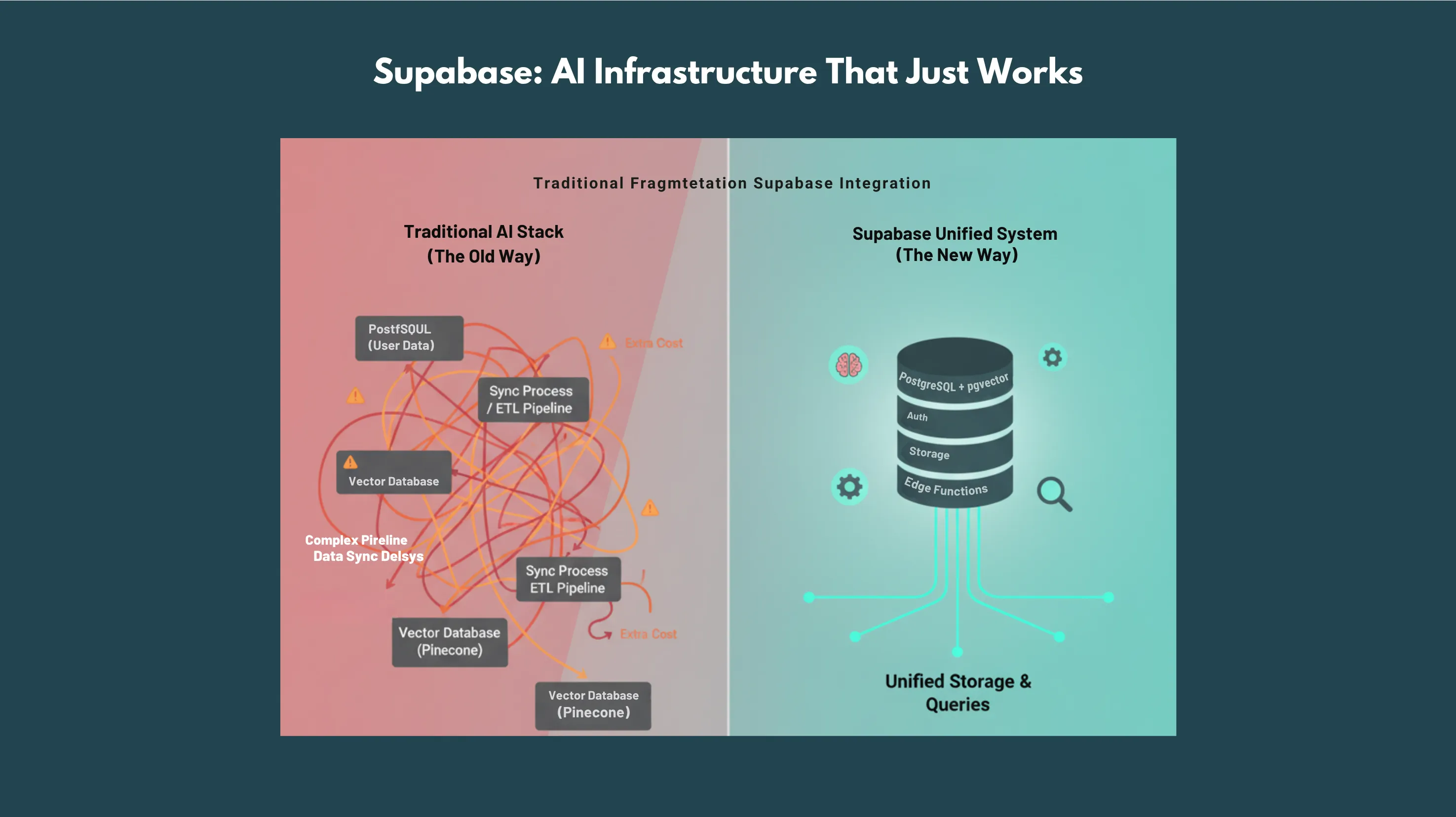 Supabase: Postgres, Auth, Storage, Realtime, Edge Functions