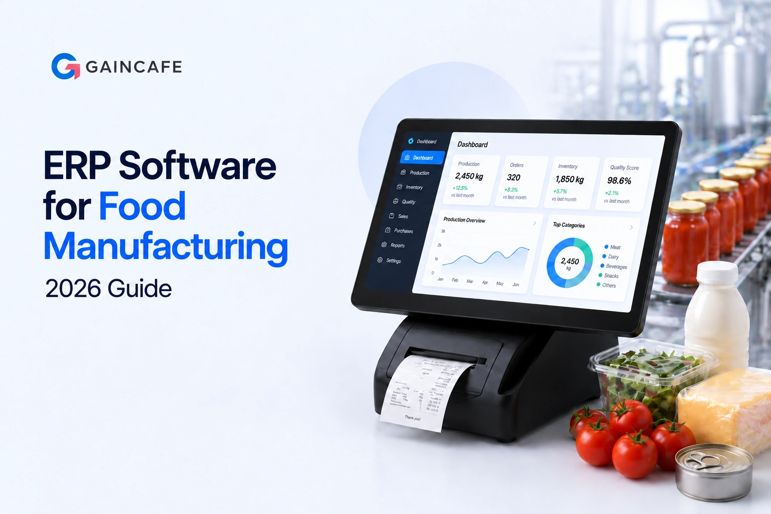 ERP Software for Food Manufacturing: 2026 Guide