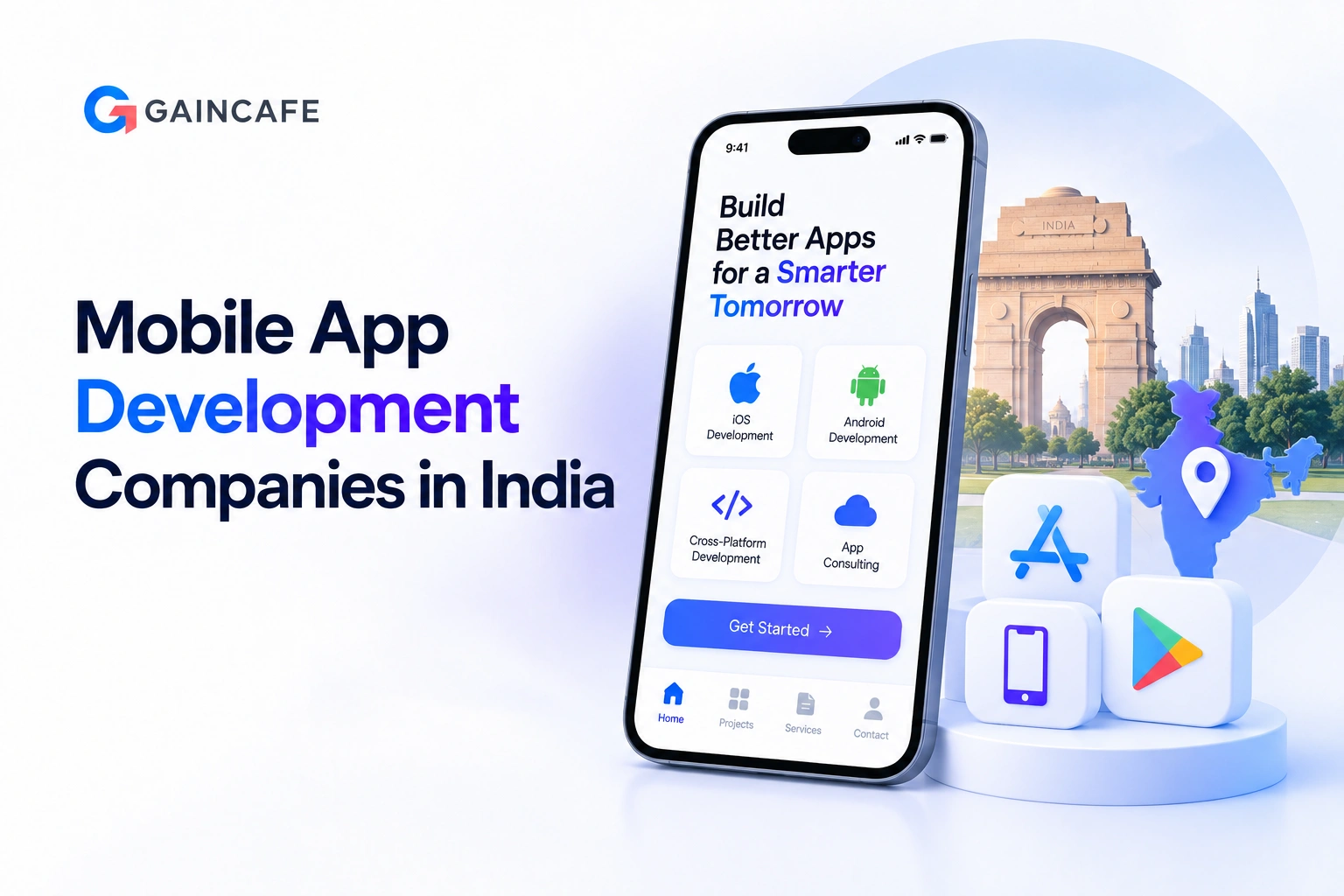 Top 10 Mobile App Development Companies in India (2026) | Gaincafe