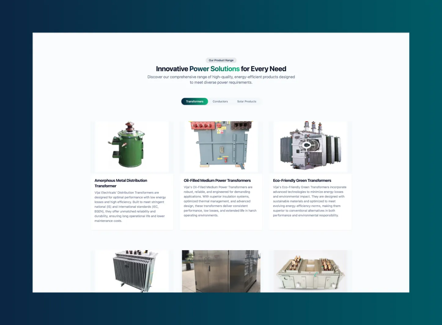 Product Sections - After