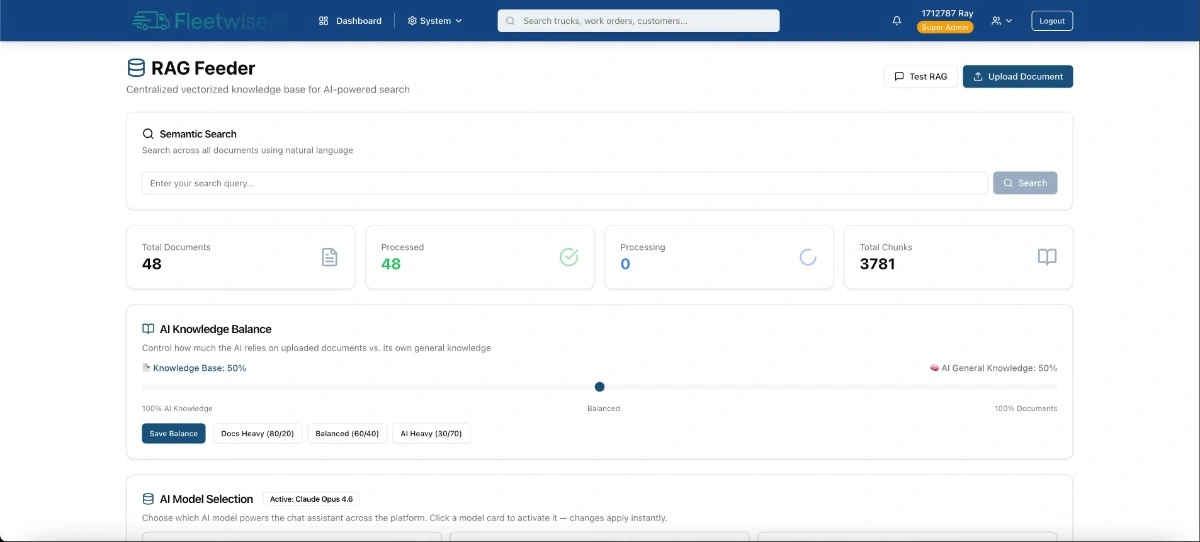 Warranty Recovery Dashboard - After
