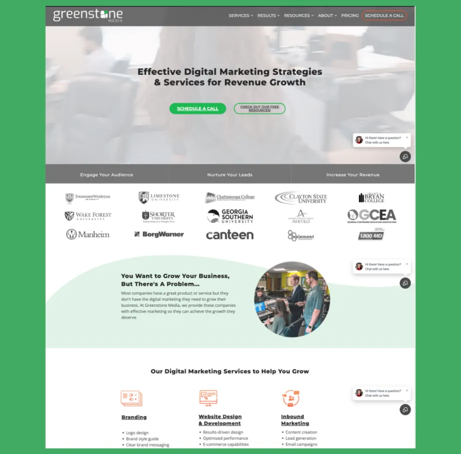 Greenstone Media — Enterprise IT Services & Digital Solutions Platform