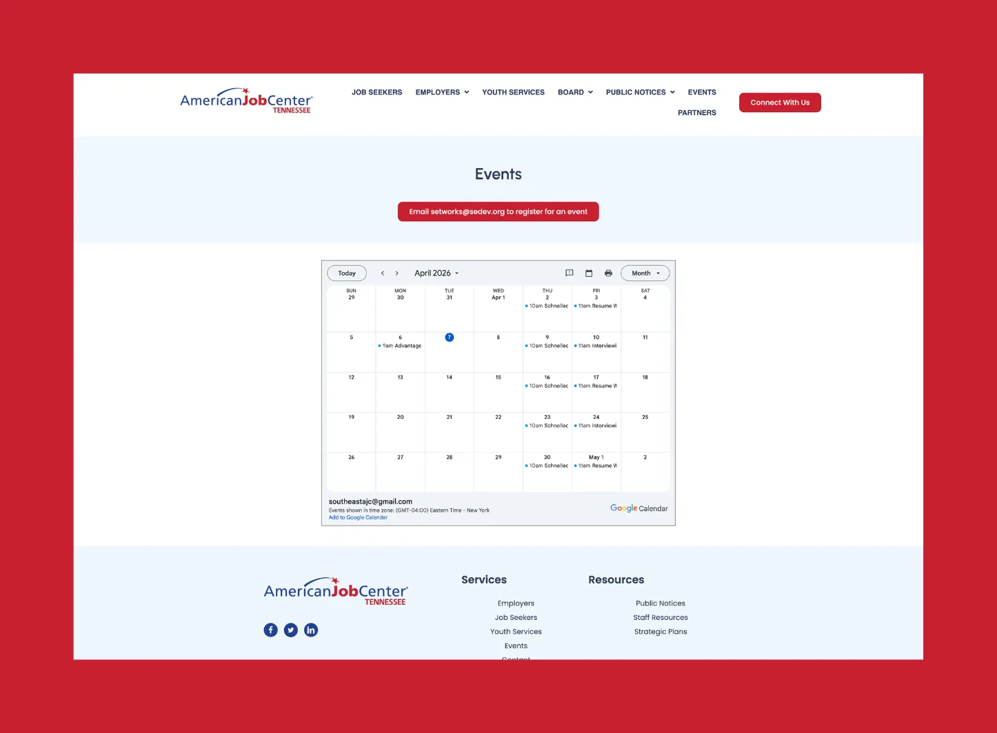 Resources / Support - After