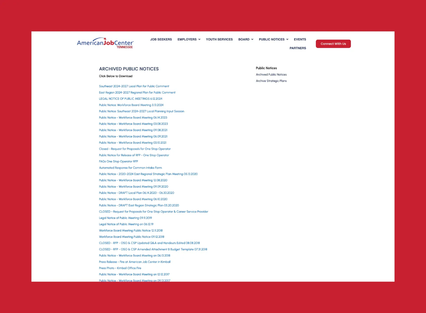 Resources / Support - After
