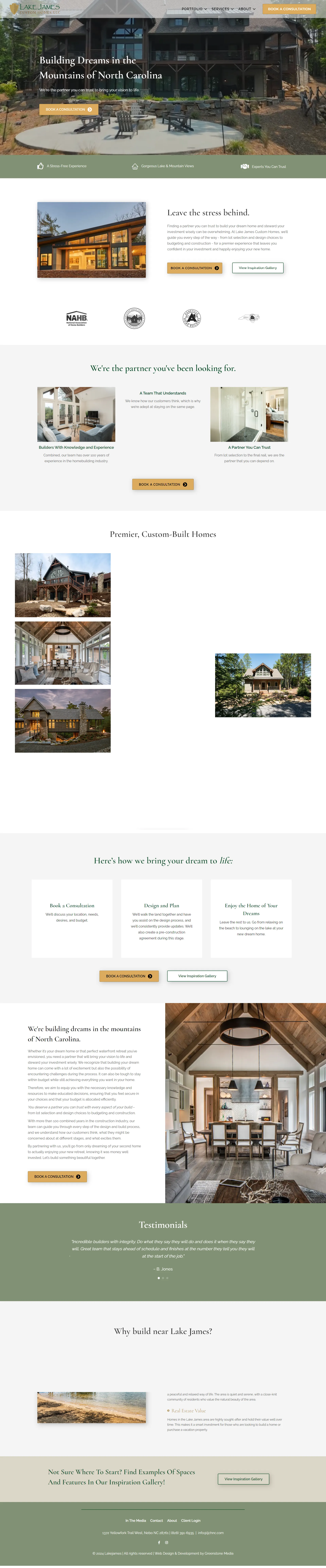 Lake James Homes