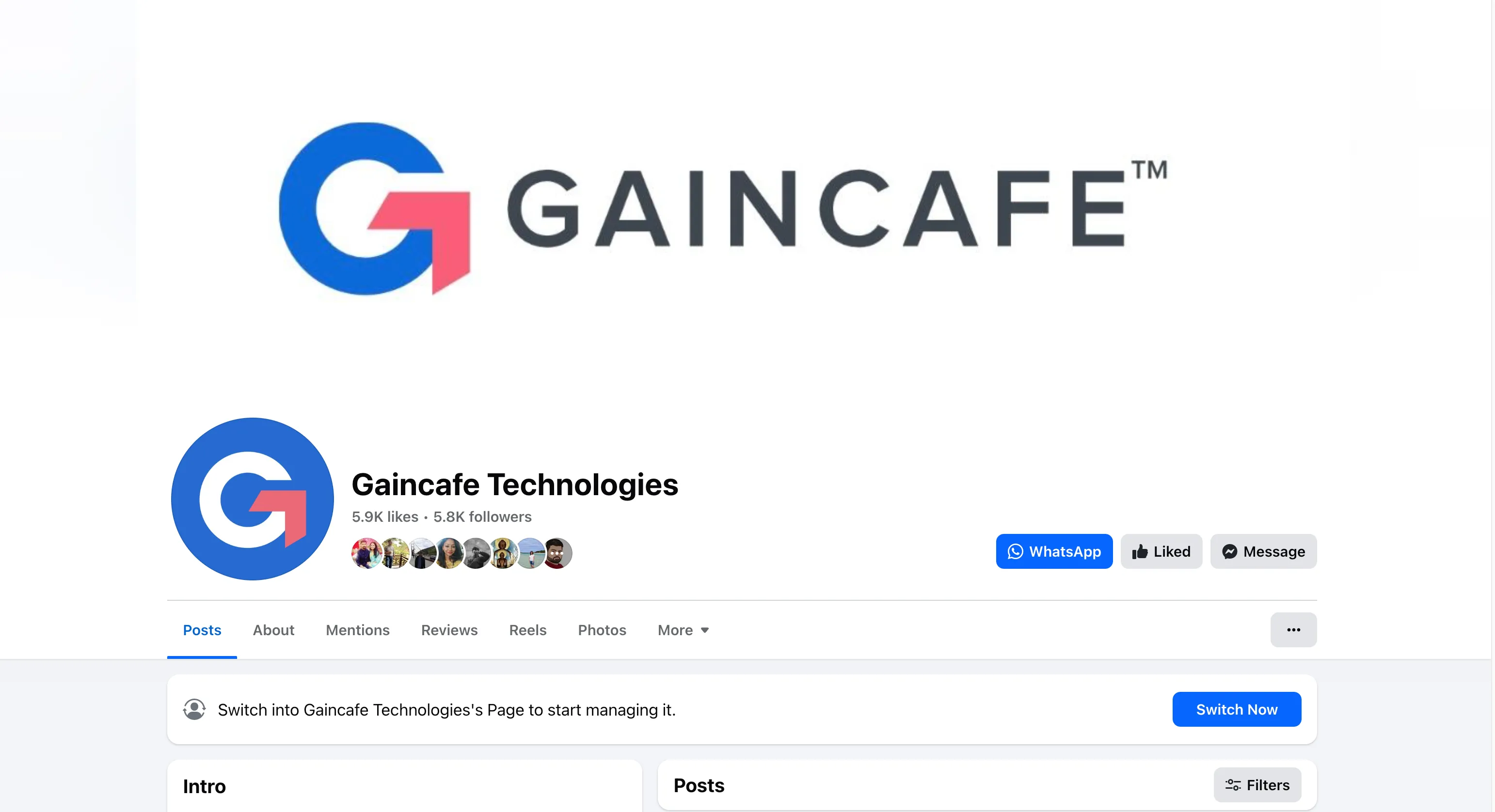 facebook post